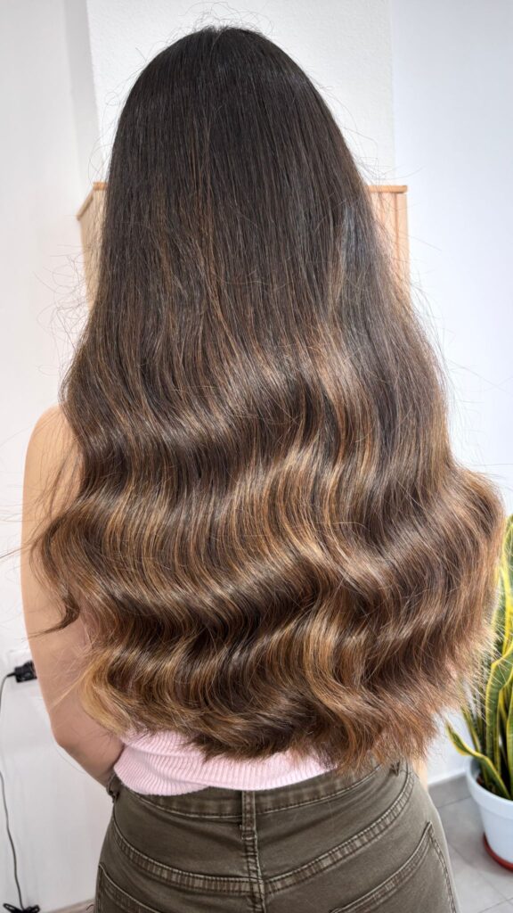 balayage a mano alzada