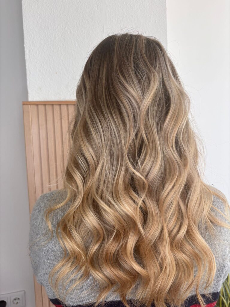 balayage rubio